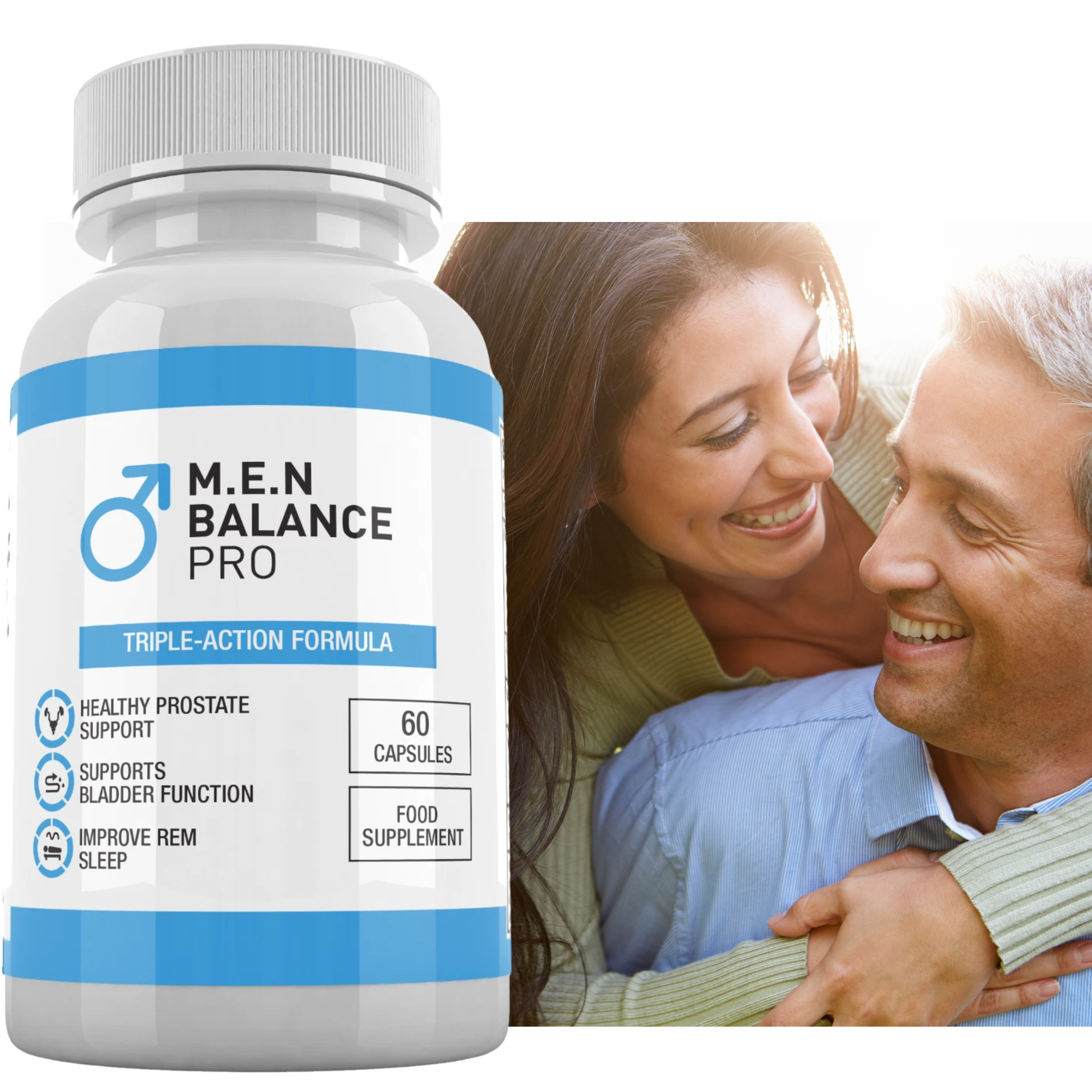 MEN Balance Pro – 60 Capsules – Food Supplement for Men – Daily Formula