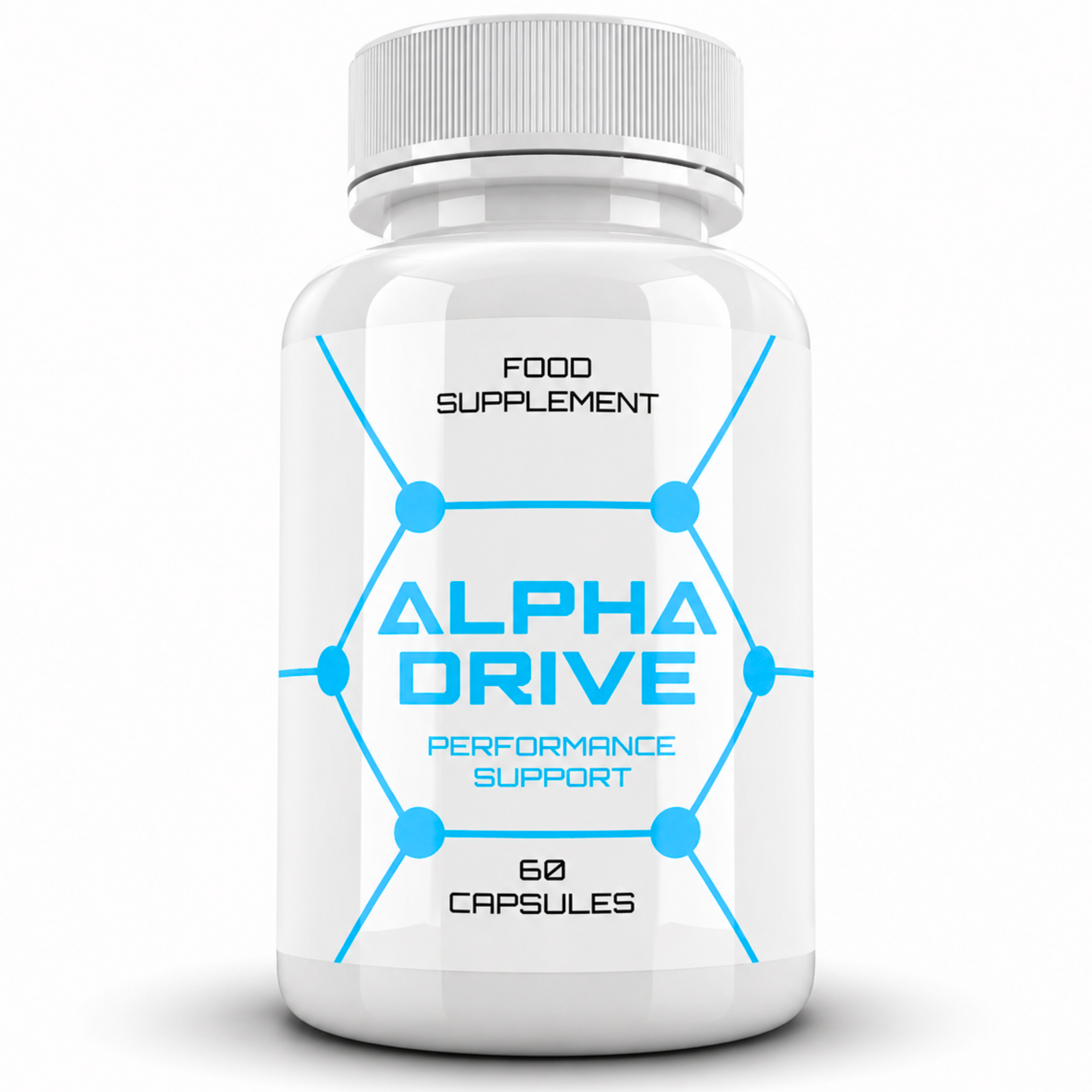 Alpha Drive – Men’s Daily Support Food Supplement – 60 Capsules