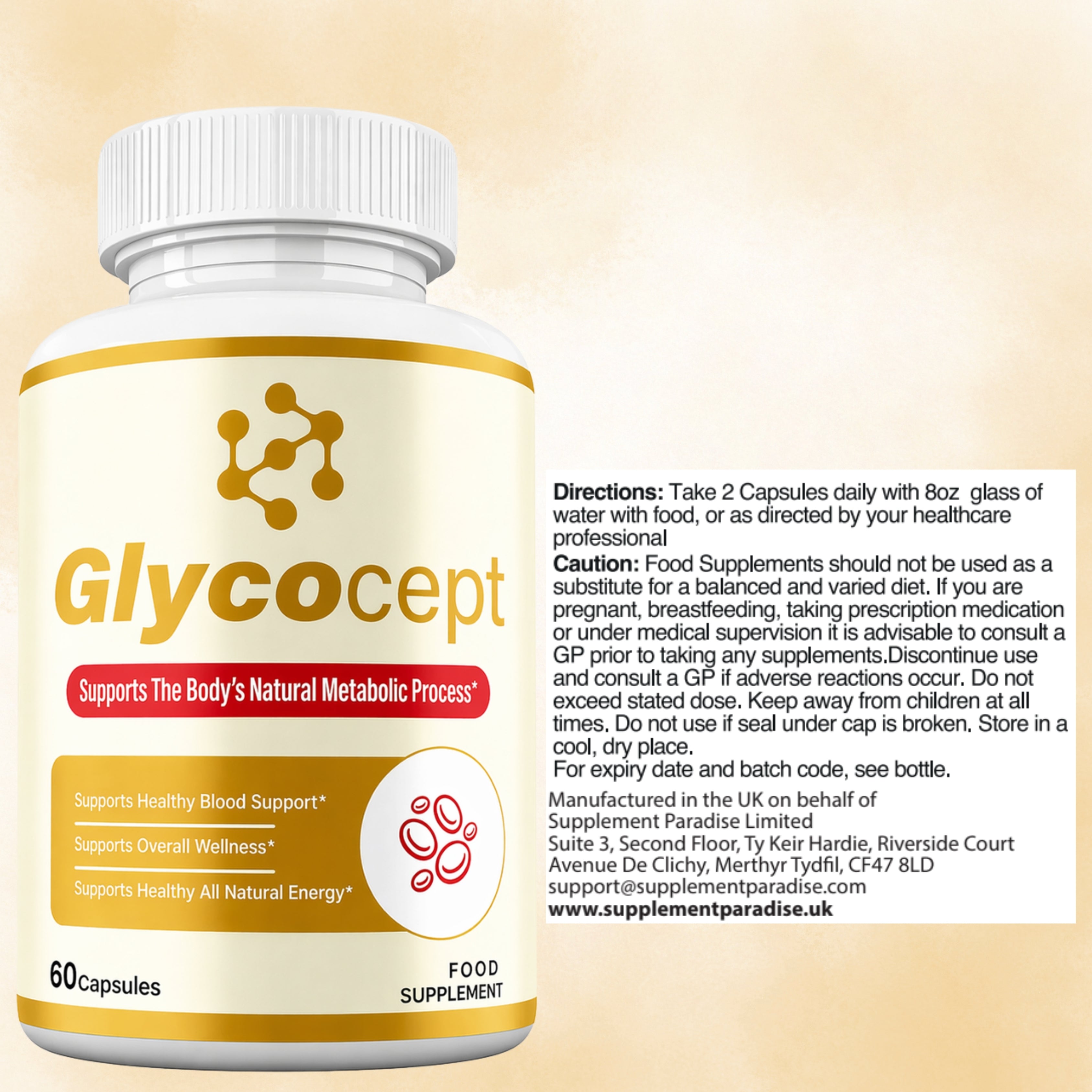 Glycocept | 60 Capsules Daily Food Supplement