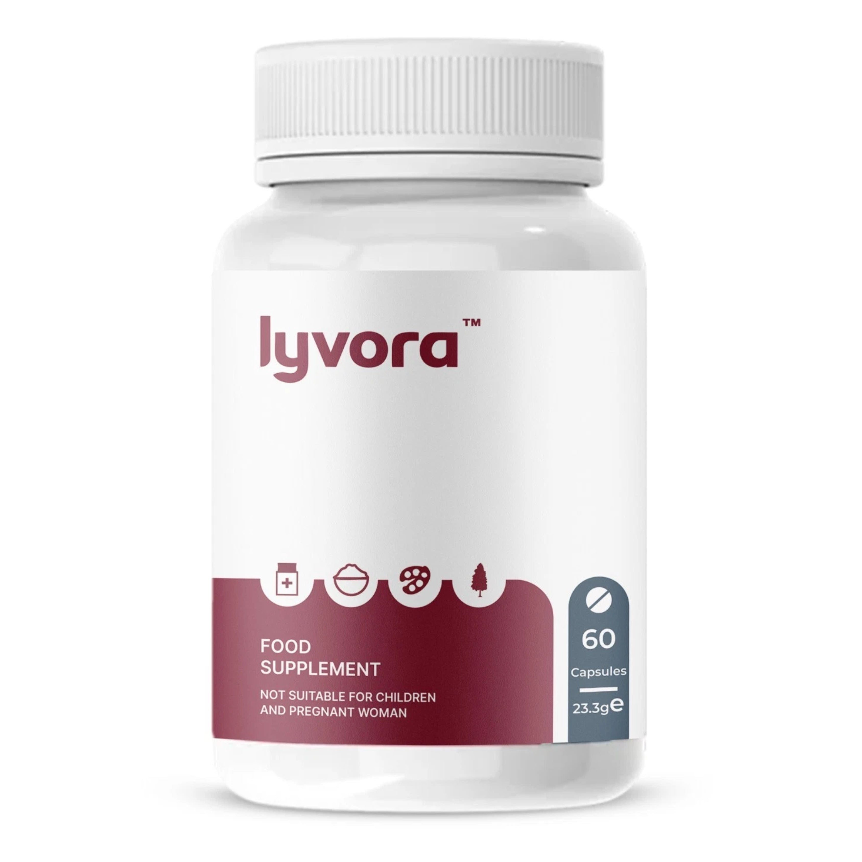 Lyvora Capsules UK | 60 Capsules Daily Food Supplement