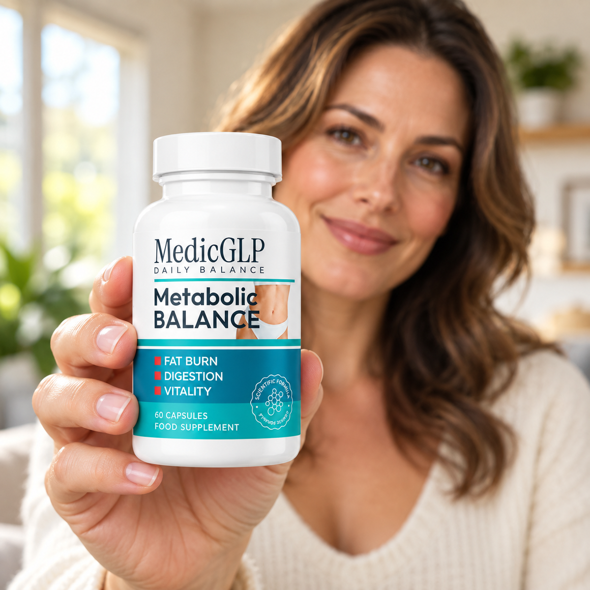 MedicGLP Daily Balance – Food Supplement – 60 Capsules