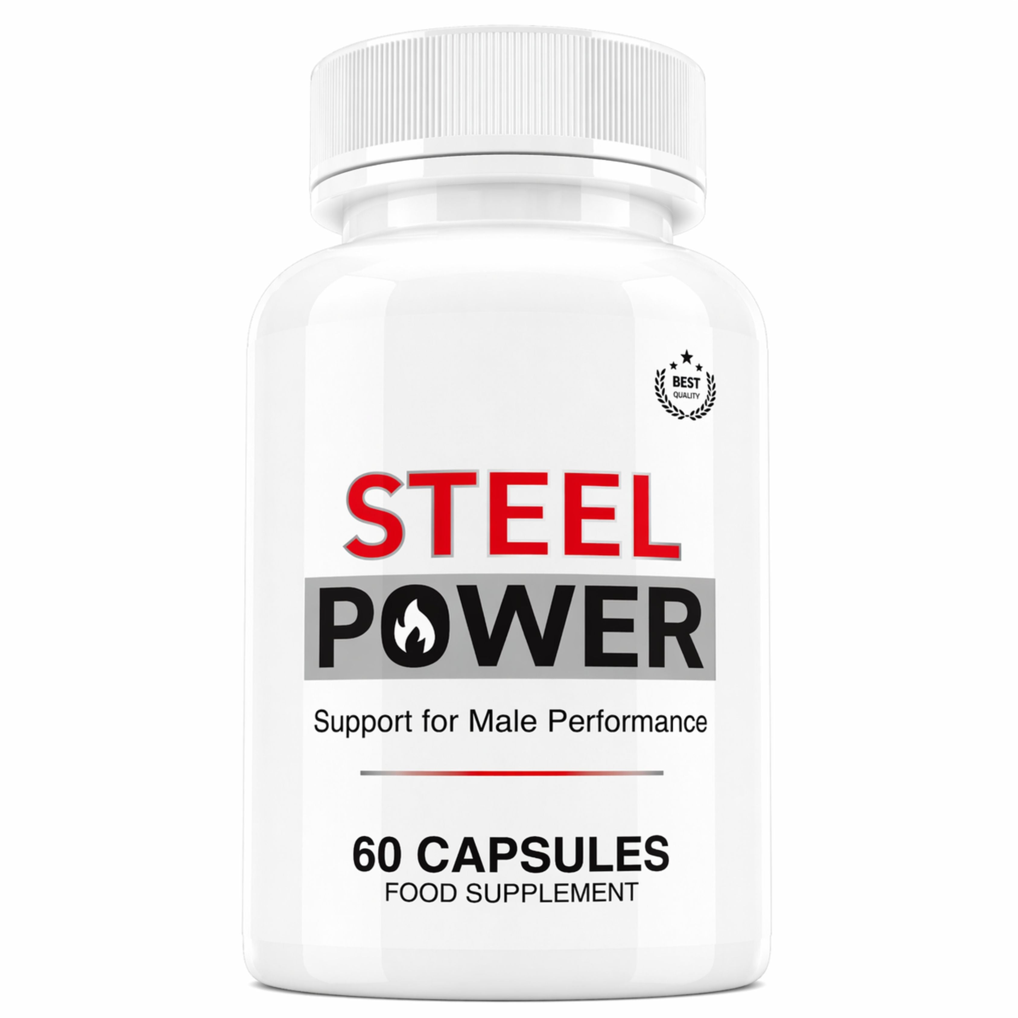 Steel Power – Men’s Daily Support Food Supplement – 60 Capsules