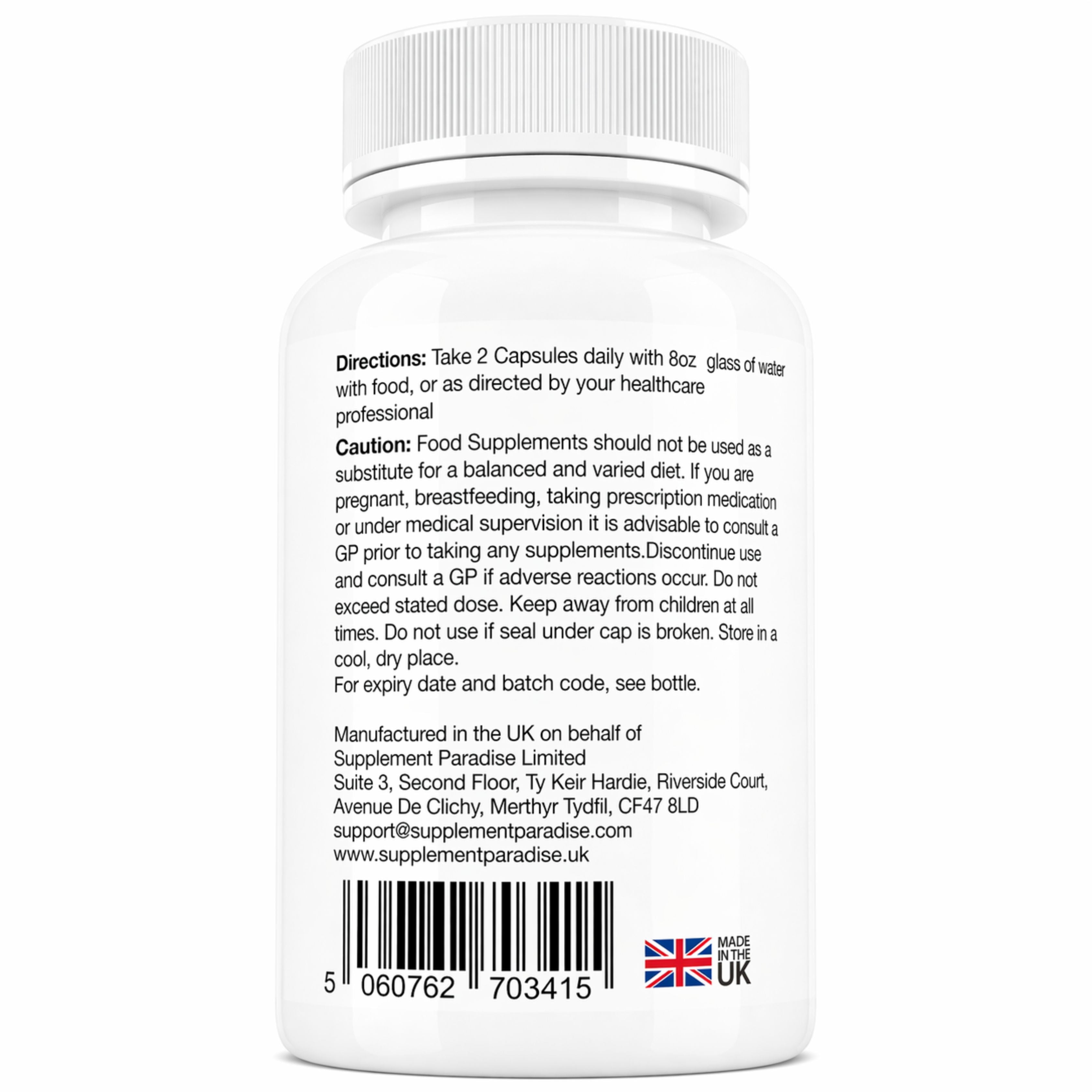 Steel Power – Men’s Daily Support Food Supplement – 60 Capsules