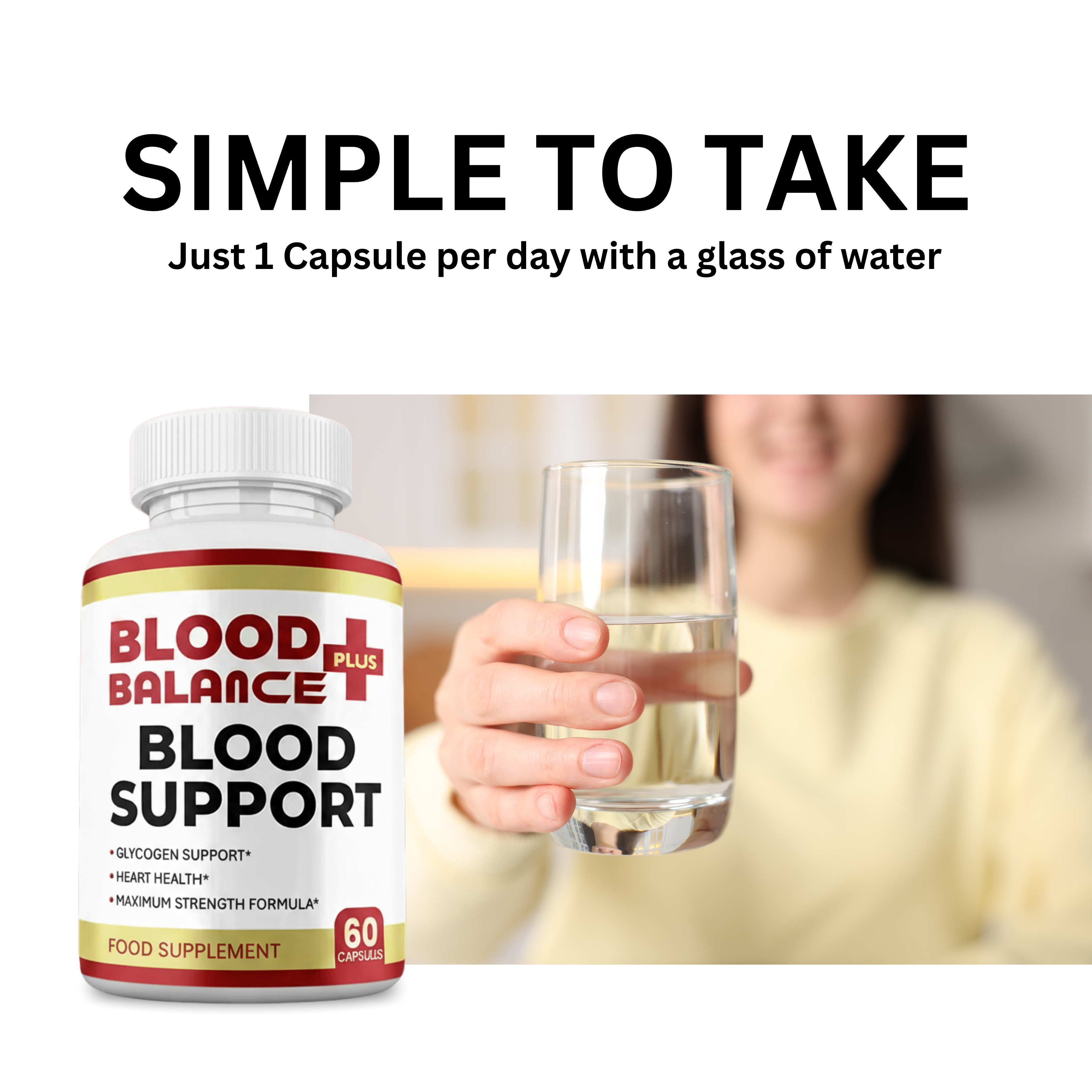 Blood Balance Plus – Daily Wellbeing Support Food Supplement (60 Capsules)