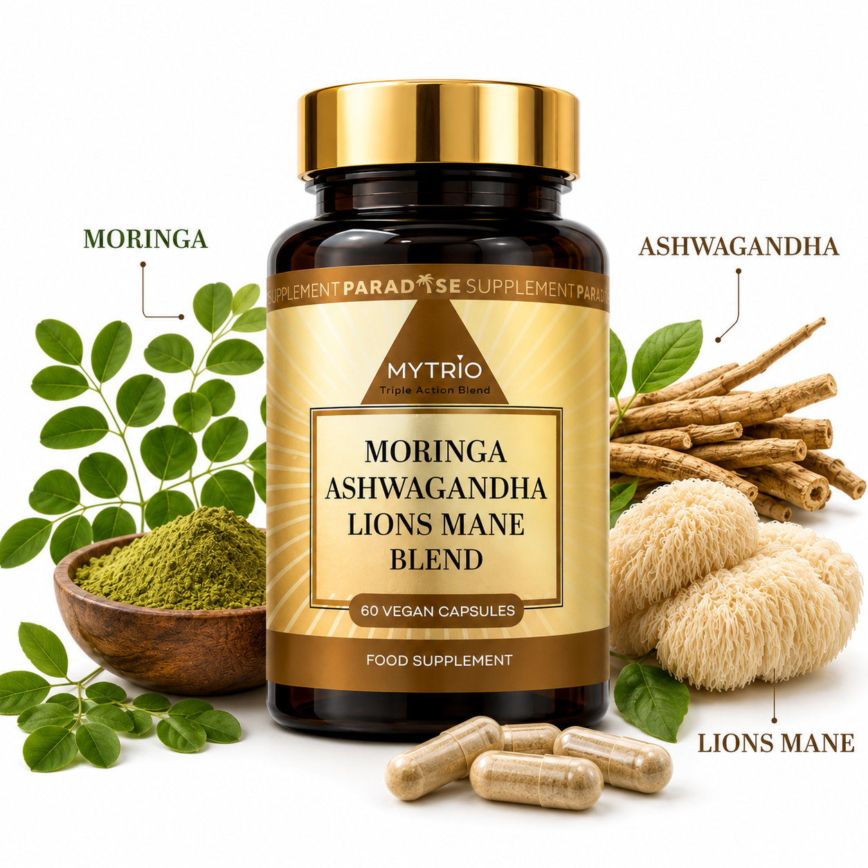 Mytrio Moringa – Energy & Immunity Support | Supplement Paradise