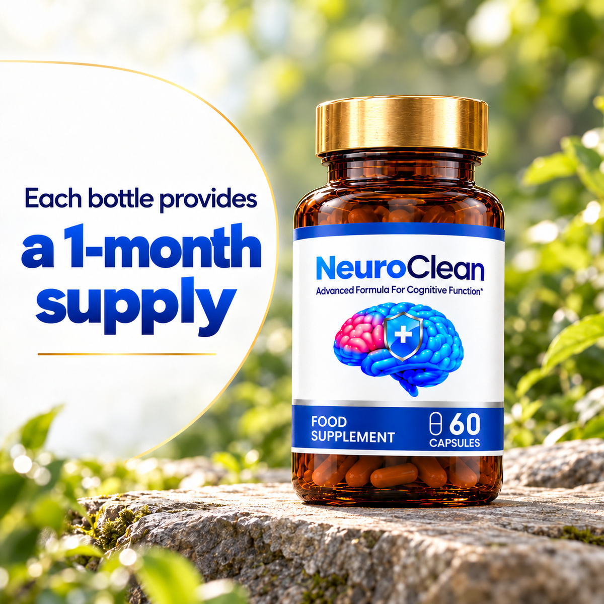 NeuroClean – Food Supplement – 60 Capsules