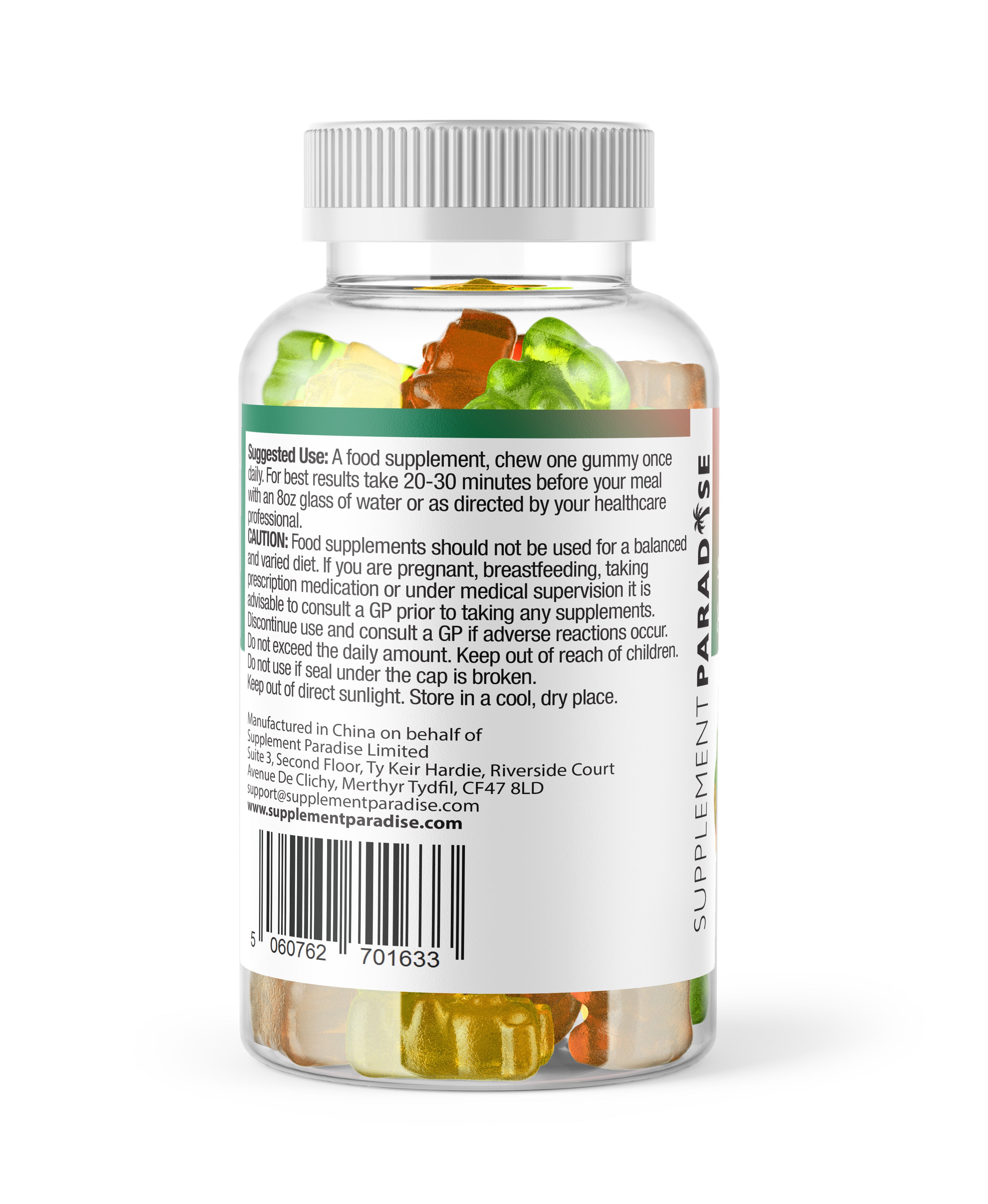 Slimming Gummies – Food Supplement | 30 Gummies | 1 Month Supply