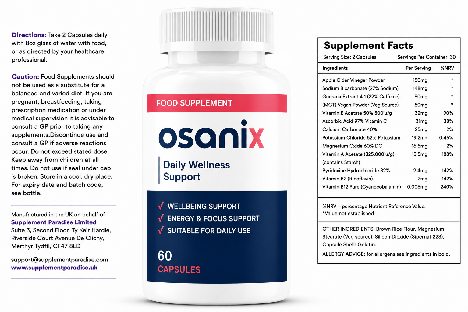 Osanix | Premium Wellness & Health Supplements